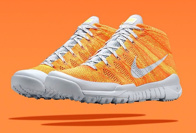 Nike Flyknit Trainer Chukka Fsb Vibrant Orange 02
