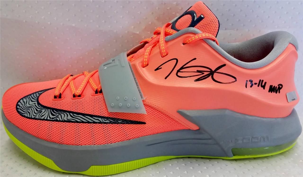 Nike Kd 7 35k Degrees Autographed Pair On Ebay01