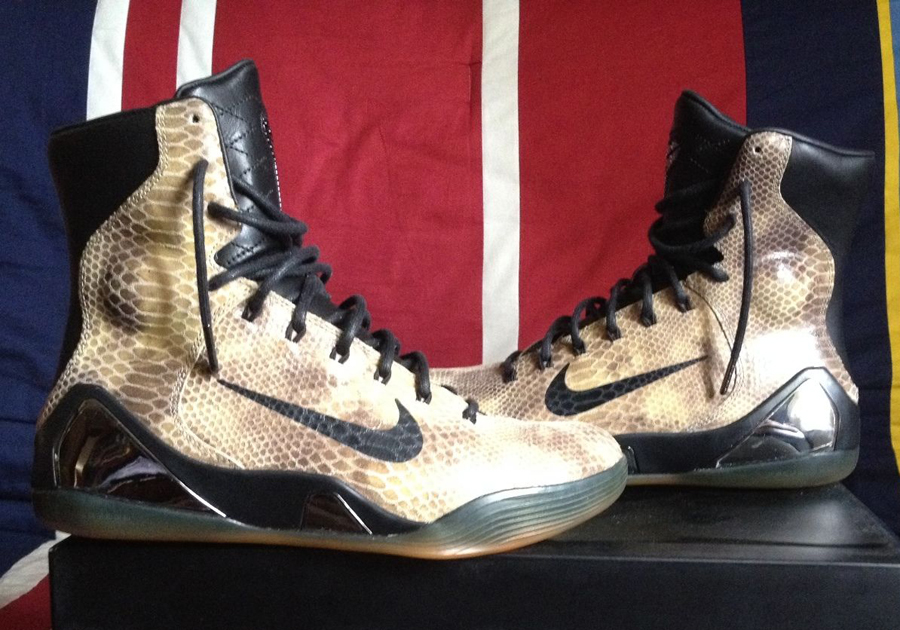 Nike Kobe 9 High Ext Qs Snakeskin 01