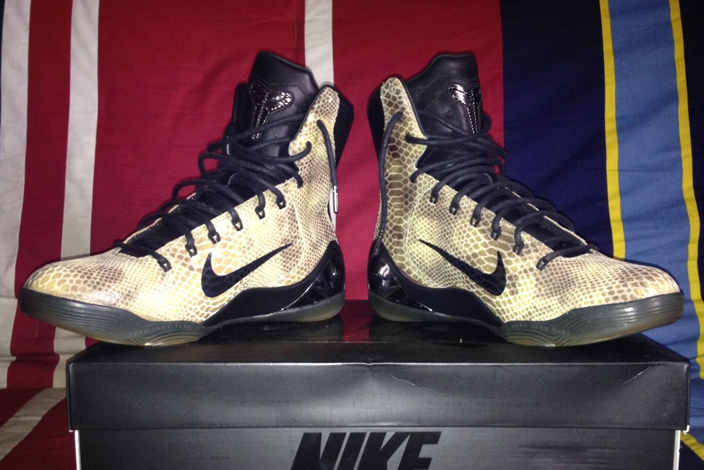 Nike Kobe 9 High Ext Qs Snakeskin 03