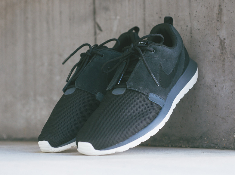 Nike Roshe Run Nm Black Suede Available 01