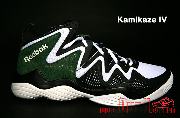 Reebok Kamikaze Iv Black Green 1