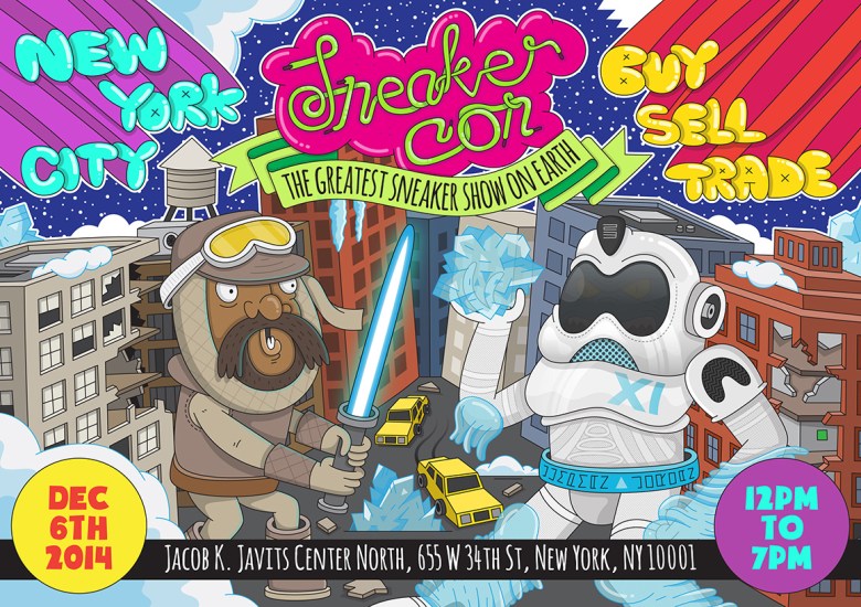 Sneaker Con New York City – Saturday, December 6th, 2014