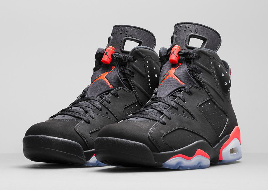 Air Jordan 6 "Black/Infrared" - Official Nikestore Release Info