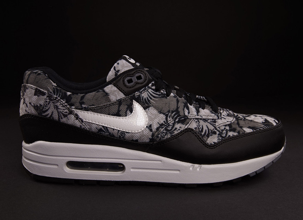 Air Max 1 Gpx Black Grey Floral 2