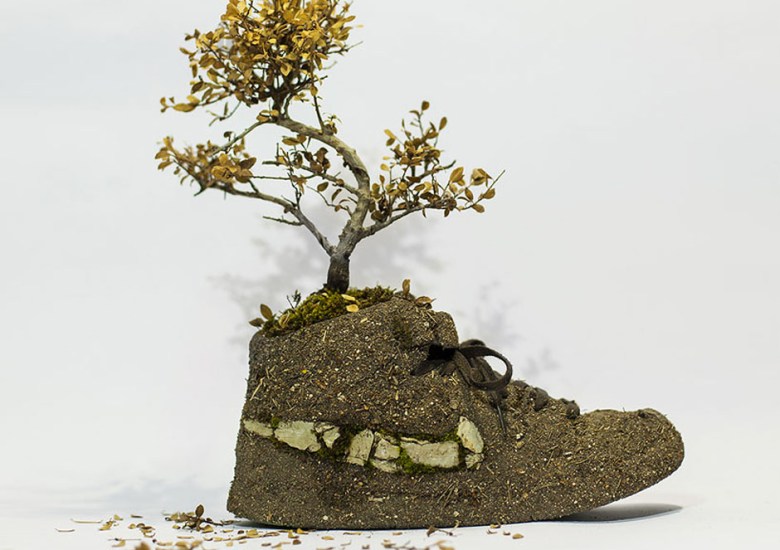 Artist Christophe Guinet Grows Nike Flower Sneakers for “Just Grow It”