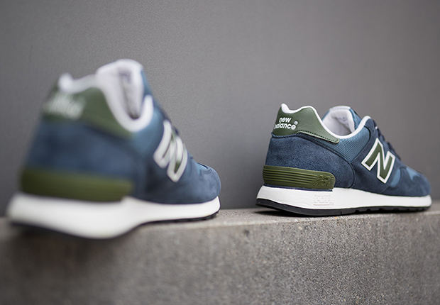 New Balance 670 Uk Blue Olive 4