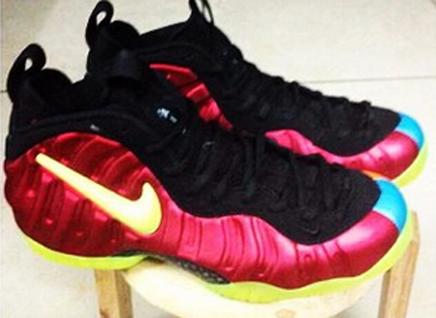 Nike Air Foamposite Pro "Rainbow" Sample