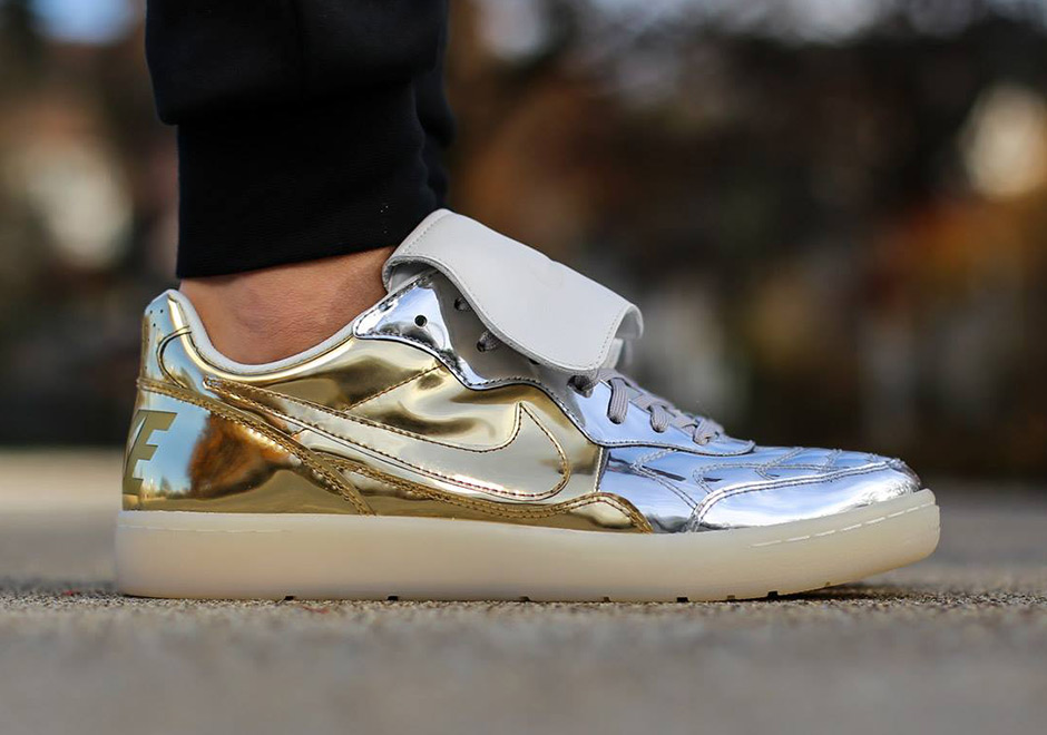Nike Nsw Tiempo 94 Liquid Metal Silver And Gold 02