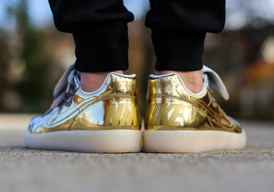 Nike Nsw Tiempo 94 Liquid Metal Silver And Gold 04