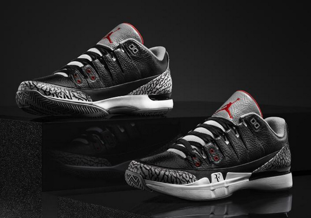 Nike Zoom Vapor Tour AJ3 "Black/Cement" - Release Date