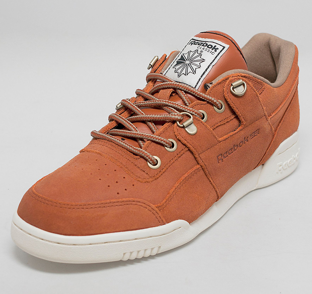Reebok Workout Low Hiker Burnt Orange Suede 4