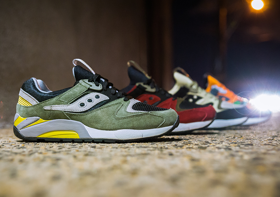 Saucony Grid 9000 Autumn Spice Collection Available 01