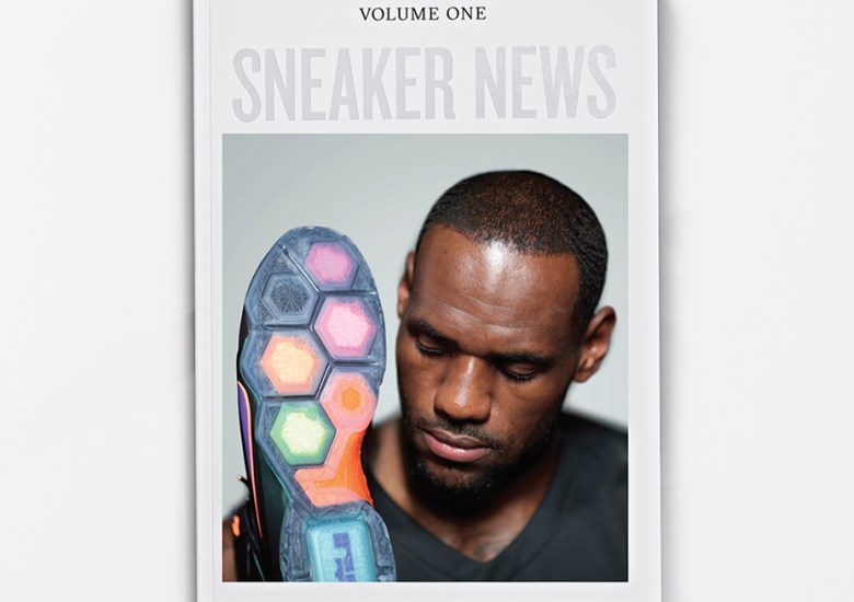 LeBron James covers SNEAKER NEWS Volume One