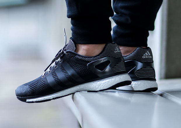 Adidas Consortium Adizero Primeknit Boost Black White 4