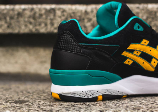 Asics Gt Quick Black Gold Teal 2