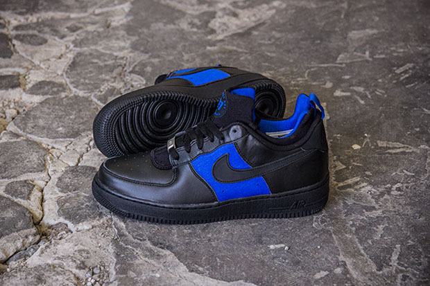 Nike Air Force 1 Huarache Black Sport Blue 02