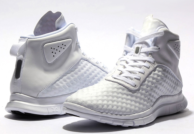 Nike Free Hypervenom Mid White 1