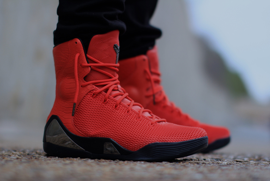 Nike Kobe 9 High Ext Krm Red 5