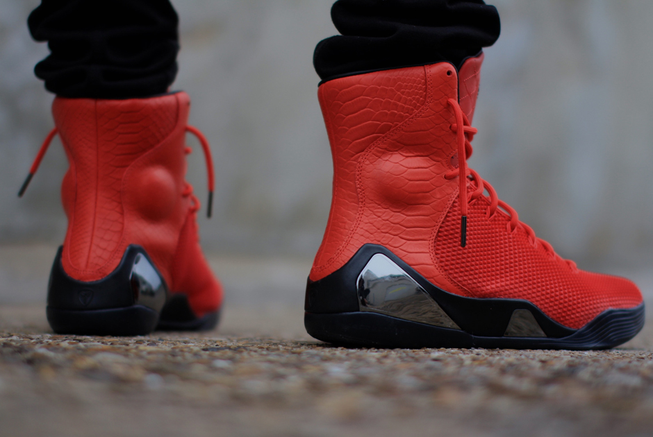 Nike Kobe 9 High Ext Krm Red 6