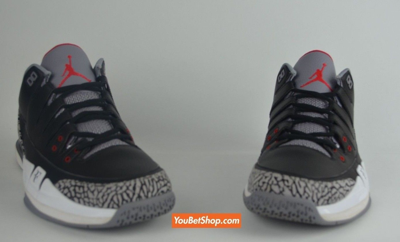 Nike Zoom Vapour Tour Aj3 Black Cement Promo Sample For Federer 03