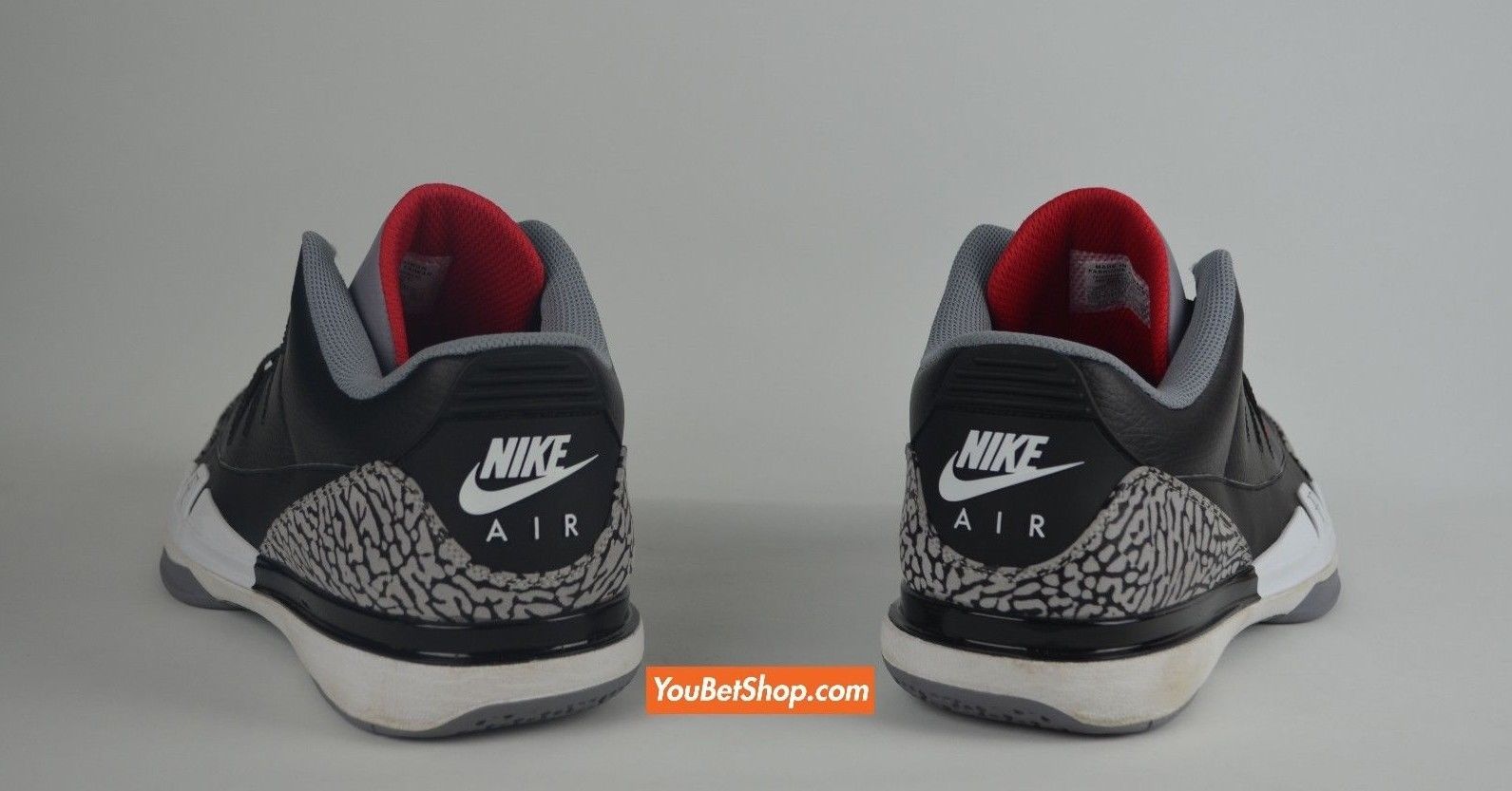 Nike Zoom Vapour Tour Aj3 Black Cement Promo Sample For Federer 04