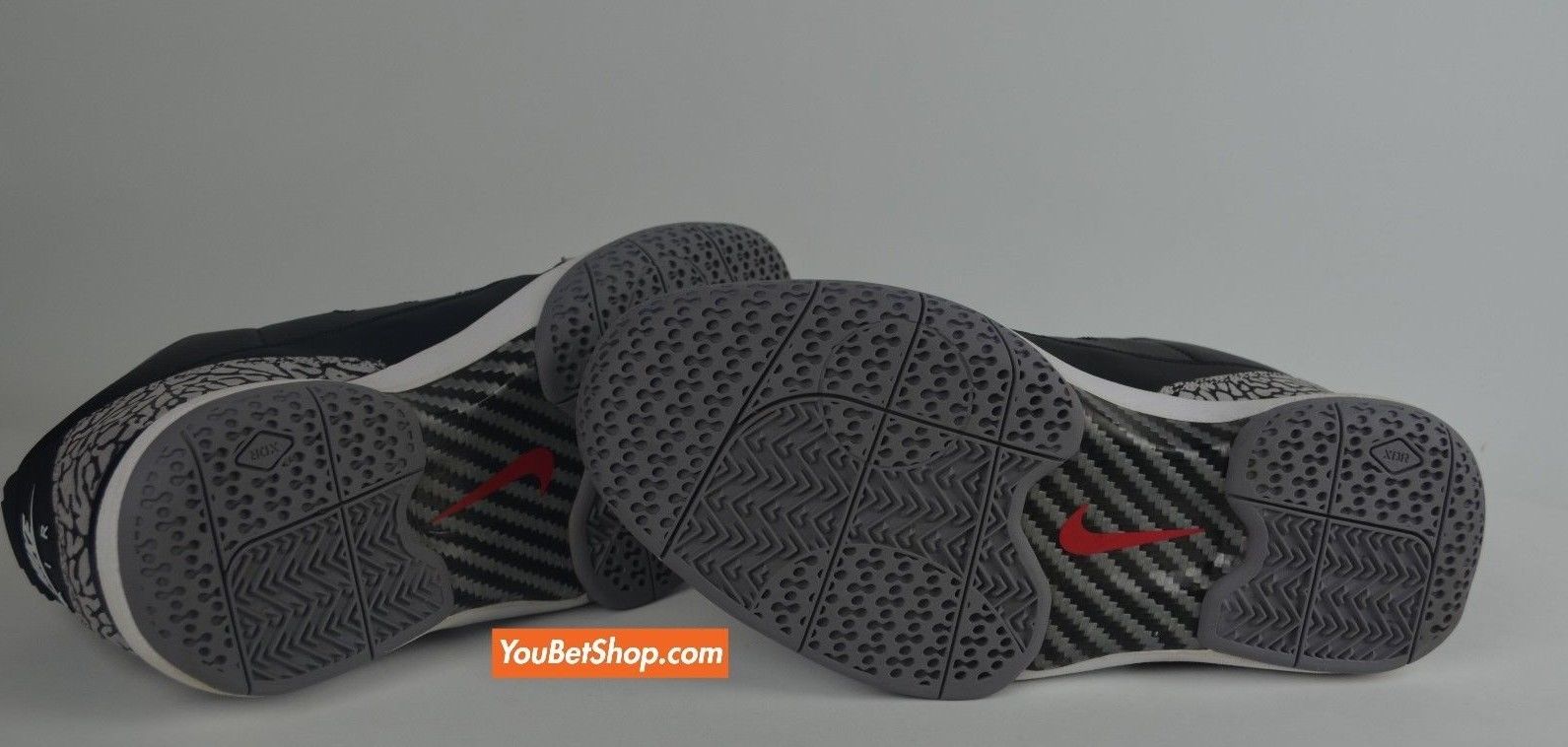 Nike Zoom Vapour Tour Aj3 Black Cement Promo Sample For Federer 05