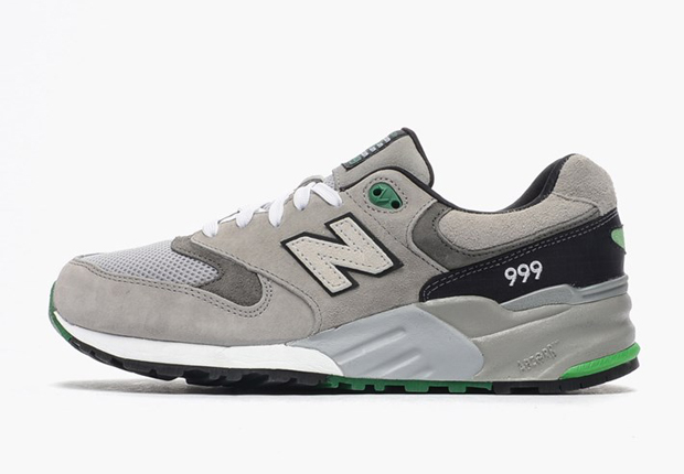 New Balance 999 Grey Black Green 1