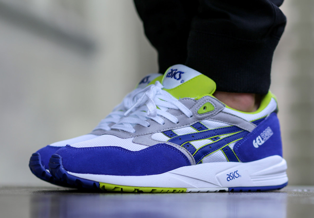 Asics Gel Saga - Royal - White - Neon