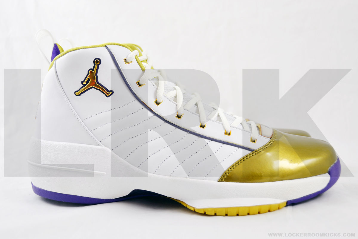 Gary Payton Air Jordan 19 Laker Pes Ebay 03