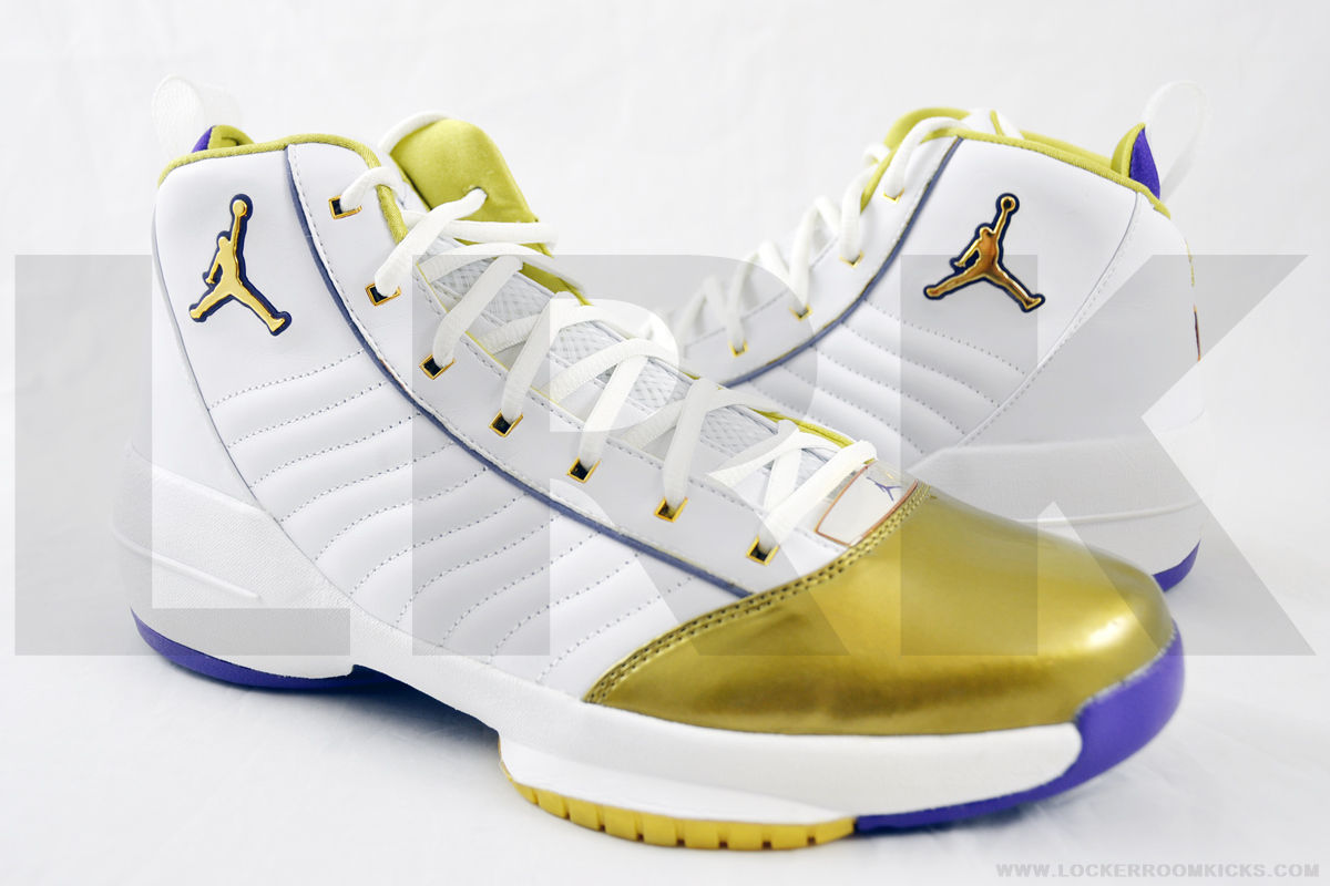 Gary Payton Air Jordan 19 Laker Pes Ebay 05