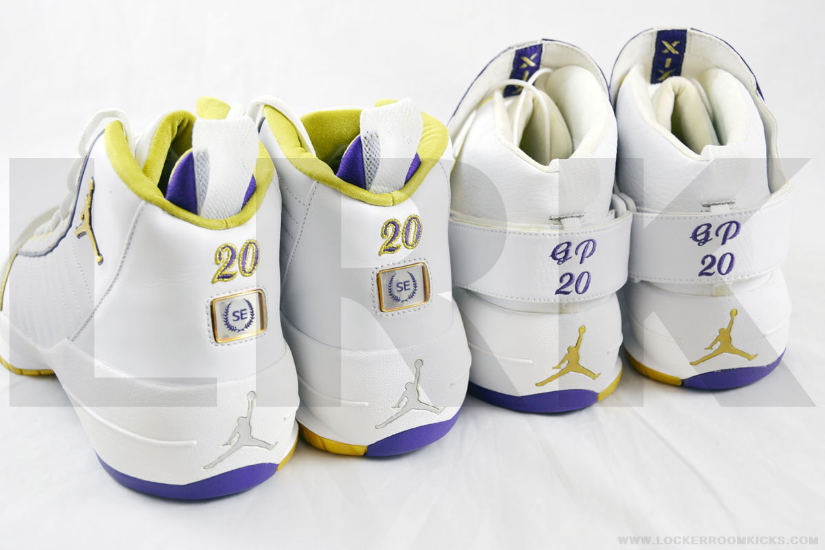 Gary Payton Air Jordan 19 Laker Pes Ebay 09