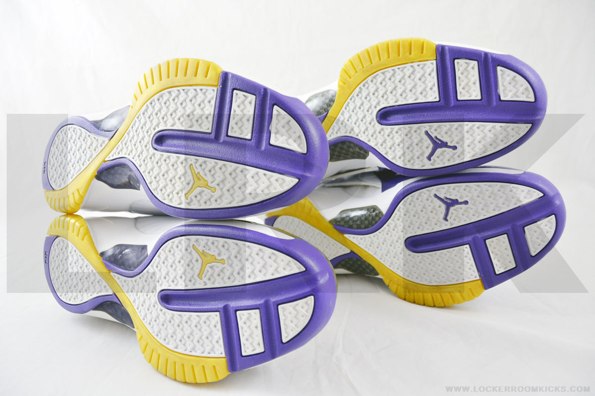 Gary Payton Air Jordan 19 Laker Pes Ebay 10