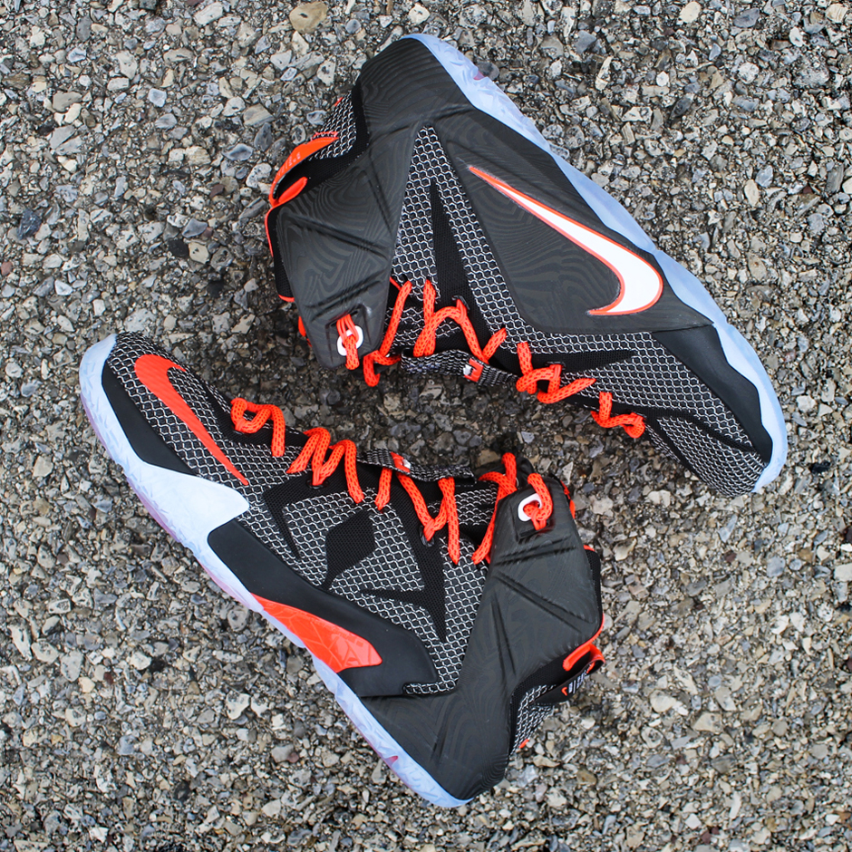Lebron 12 Court Vision Crimson 1