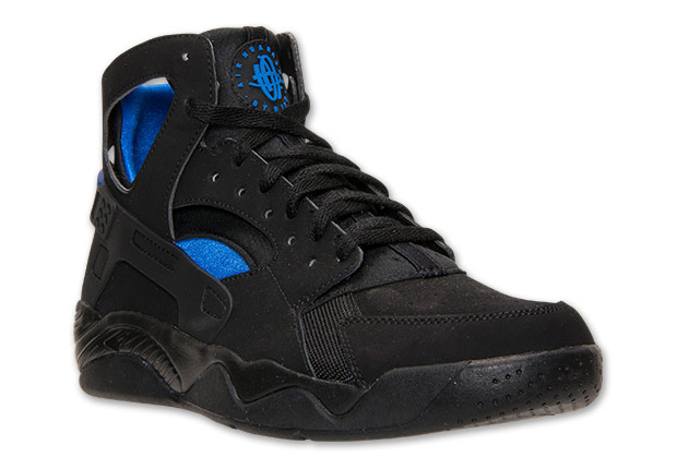 Nike Air Flight Huarache Black Lyon Blue 2
