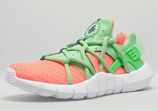 Nike Air Huarache NM – Total Orange – Poison Green