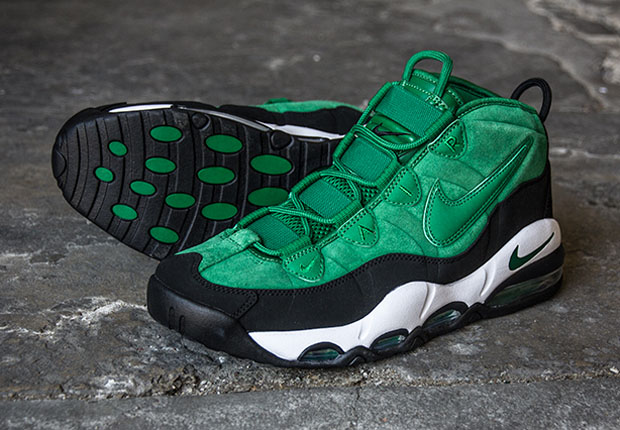 Nike Air Max Uptempo Pine Green Black White 01