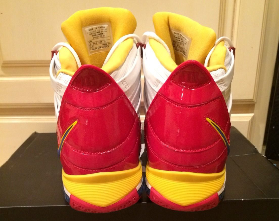 Nike Zoom Lebron 3 Superman Red Sample Ebay 04