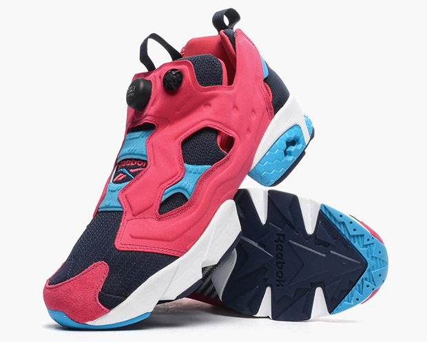 Reebok Instapump Fury Blazing Pink Faux Indigo 2