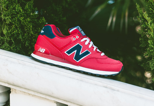 New Balance 574 Pique Polo Pack Red 1
