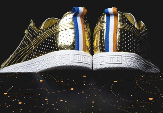 Puma Clyde 24k Gold Back 2