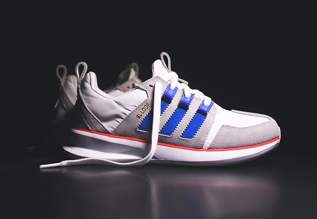 adidas SL Loop Runner - White - Bluebird - Red
