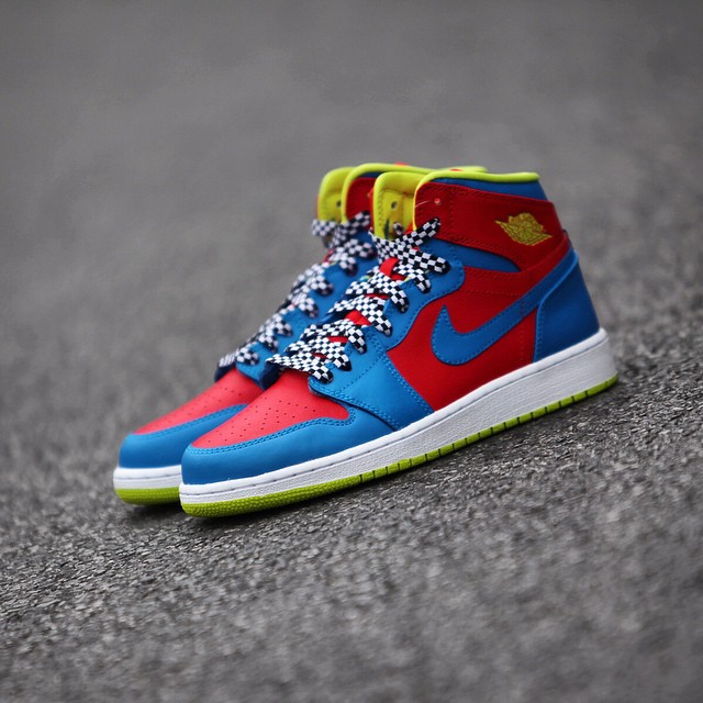 Air Jordan 1 Gs Racer Pack 07