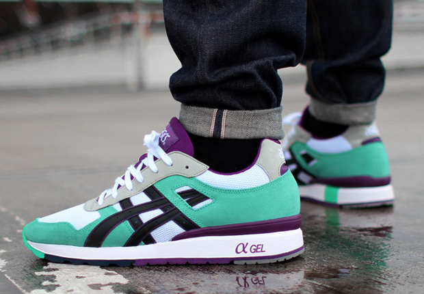 Asics Gt Ii Mint Black Purple 01