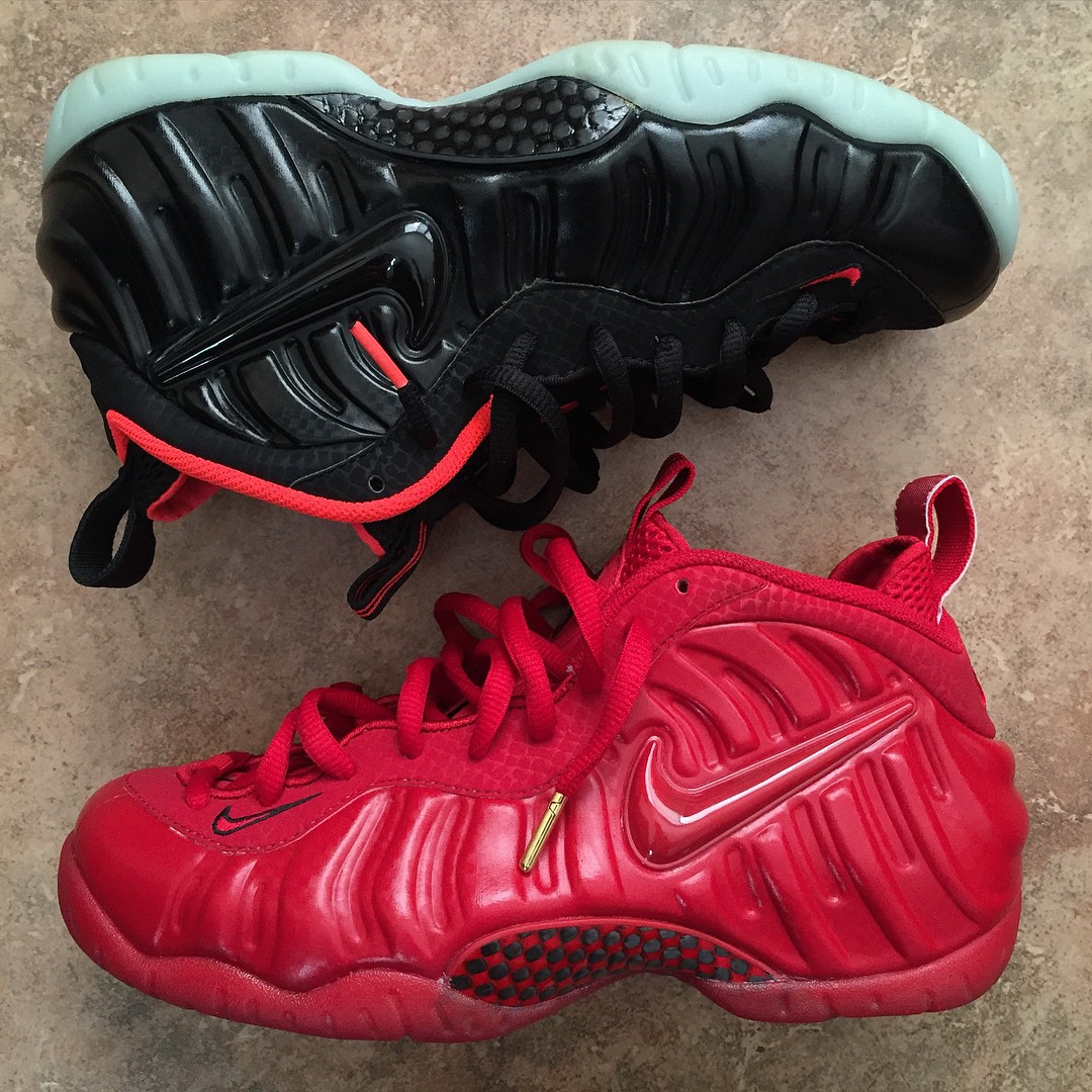 Comparing Yeezy Foamposites 02