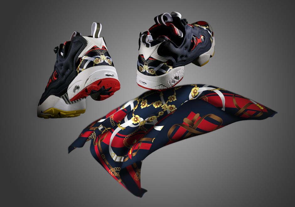 INVINCIBLE x Reebok Insta Pump Fury "Luxury Scarf"