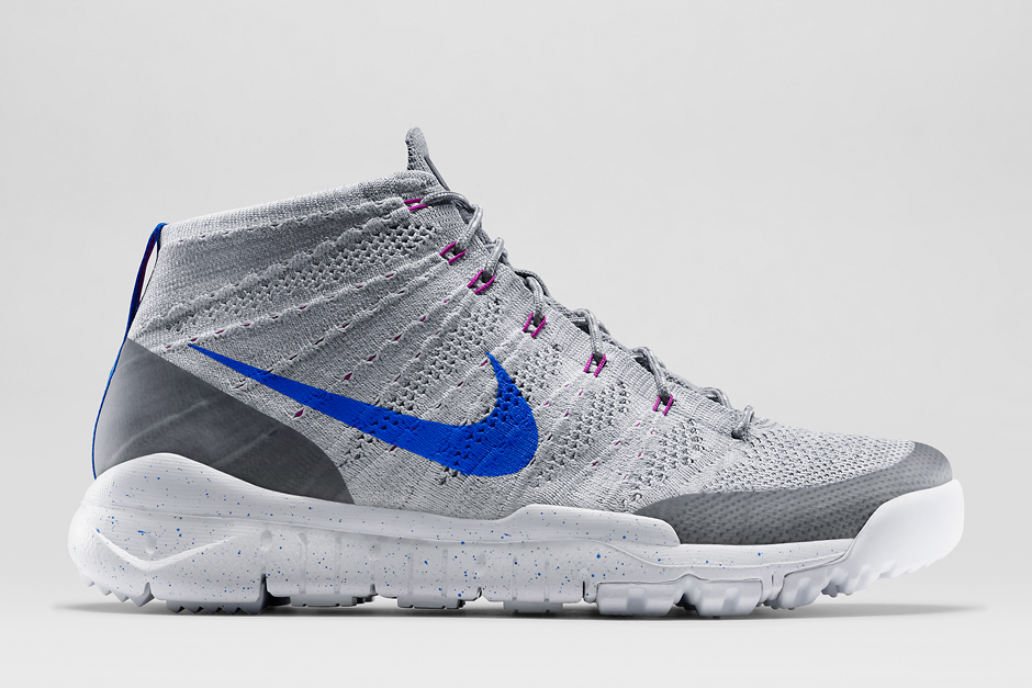 Nike Flyknit Trainer Chukka Fsb Wolf Grey Fuchsia Flash Lyon Blue 02
