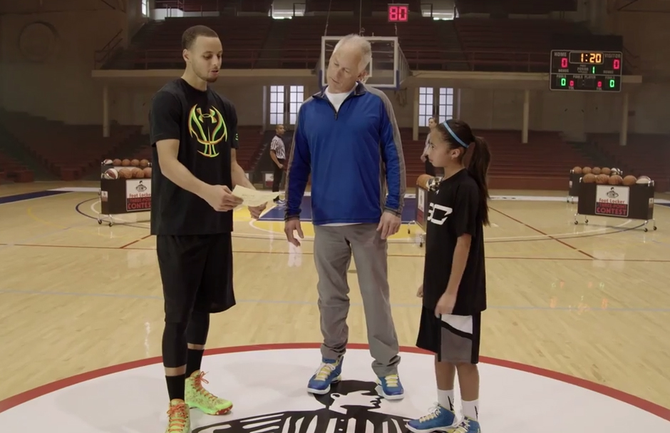 Steph Curry Foot Locker Three Point Contest