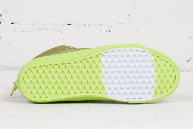 Vans Sk8 Hi Zip Lx Lime Punch 05