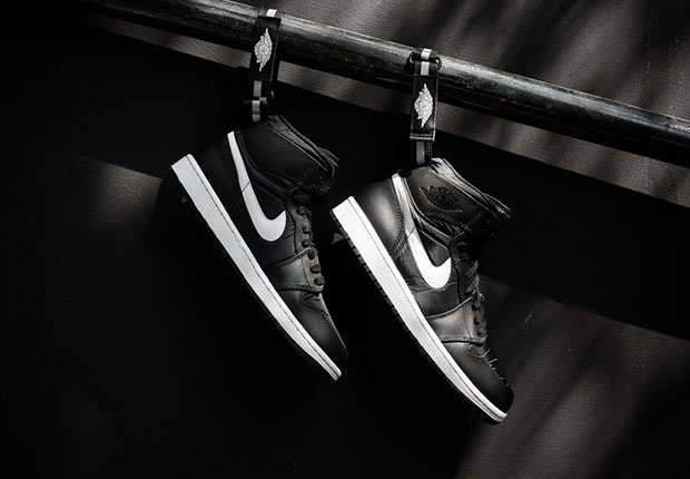 Air Jordan 1 High Strap – Black – White – Available